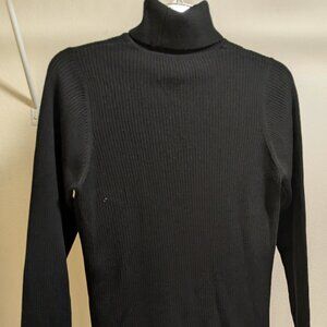 Black Wool Turtleneck